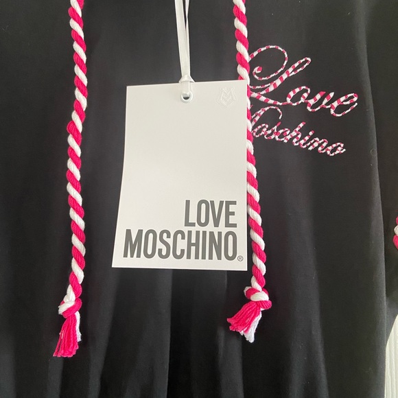LOVE MOSCHINO DRESS WITH HOODIE - Picture 4 of 7